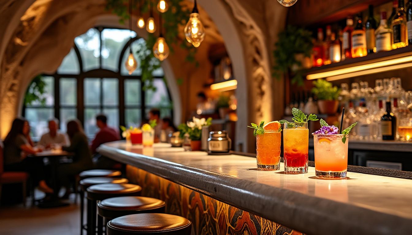 descubre los mejores bares de cócteles en barcelona. disfruta de una noche perfecta con bebidas exclusivas, ambientes únicos y las mejores recomendaciones de la ciudad.