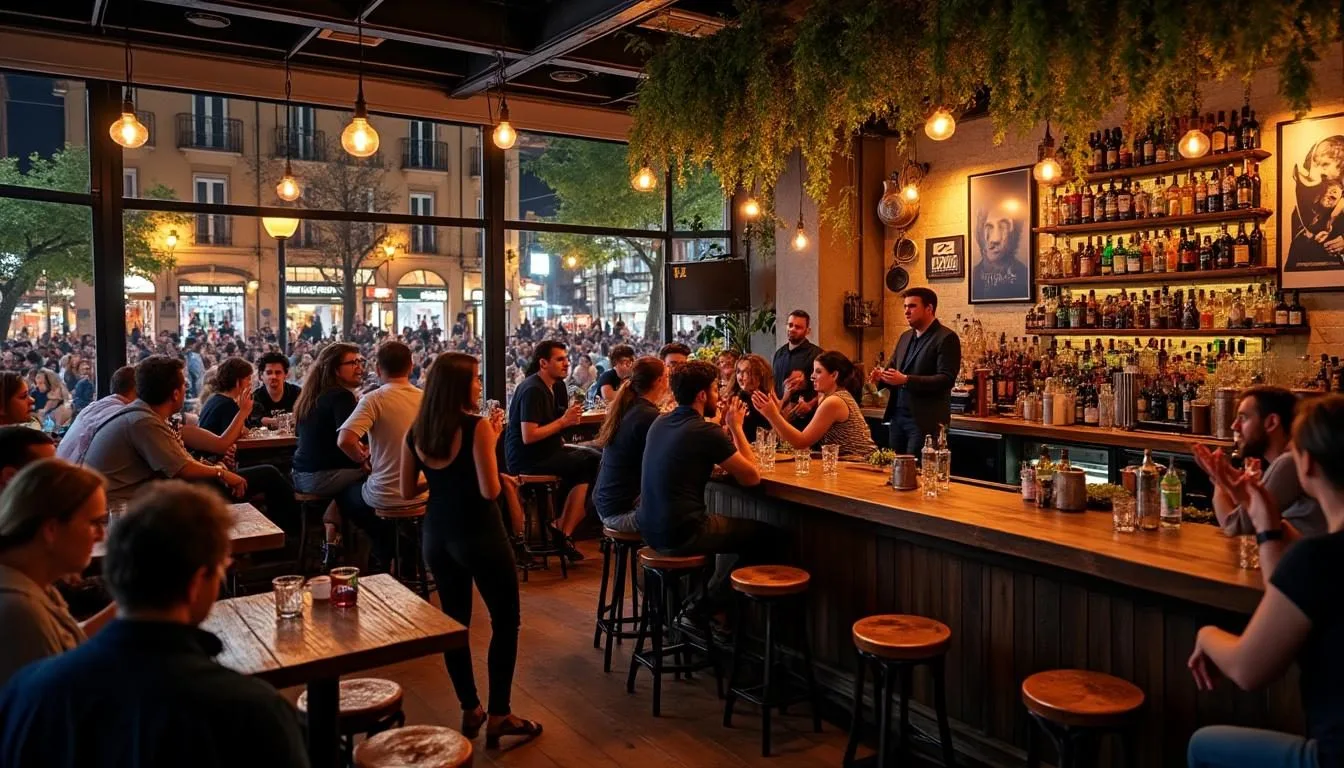 descubre los mejores bares con música en vivo en barcelona y disfruta de un ambiente único, actuaciones sorprendentes y una noche inolvidable en la ciudad.
