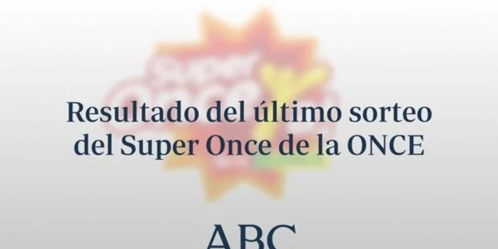 consulta los ganadores y los números del super once. encuentra los resultados más recientes y descubre si eres el próximo afortunado en ganar.