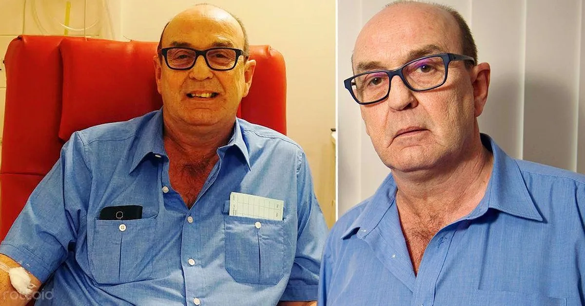 historia impactante de un hombre de 50 años que vivió 20 años con un tumor de 60 kg, mostrando valentía y resistencia ante desafíos médicos extremos.