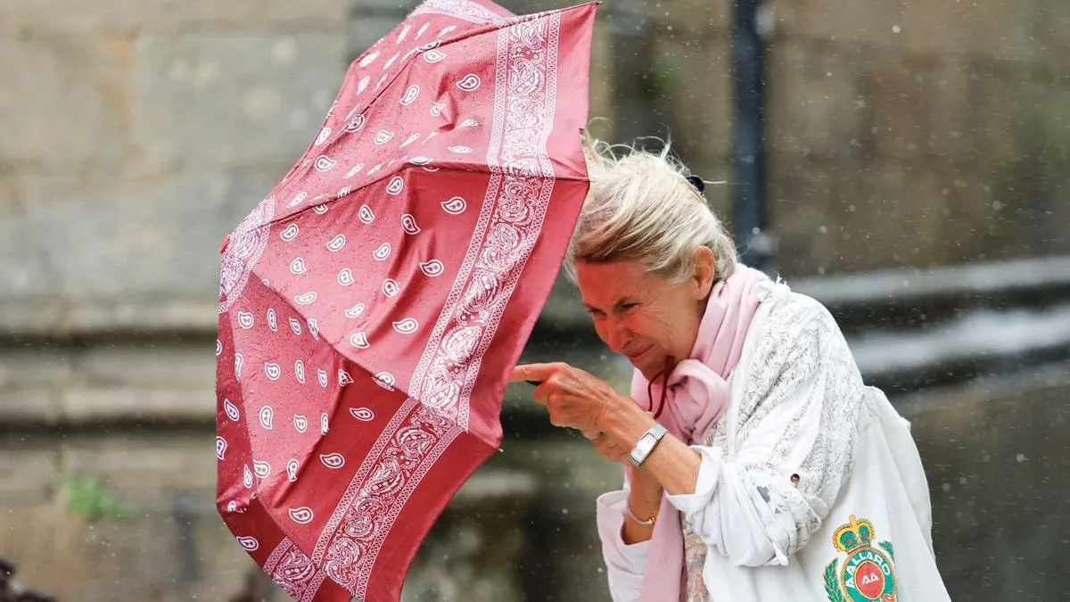 joseph trae lluvias y vientos fuertes siguiendo la estela de la borrasca ingrid, afectando diversas regiones con condiciones meteorológicas adversas.