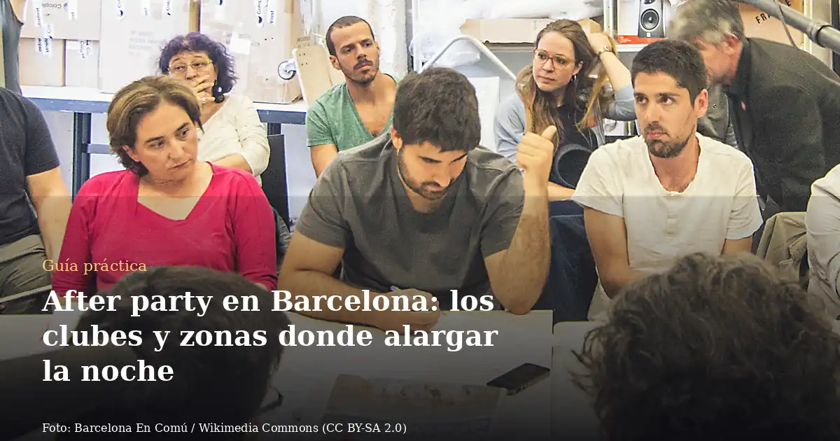 After party en Barcelona: los clubes y zonas donde alargar la noche