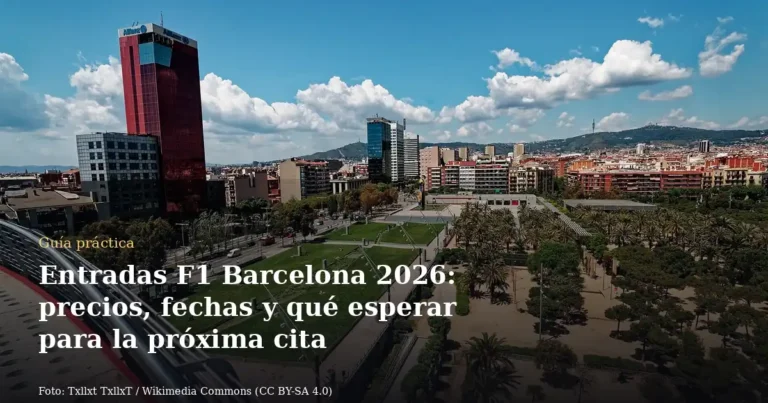 Entradas F1 Barcelona 2026: precios, fechas y qué esperar para la próxima cita