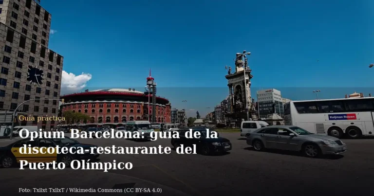 Opium Barcelona: guía de la discoteca-restaurante del Puerto Olímpico