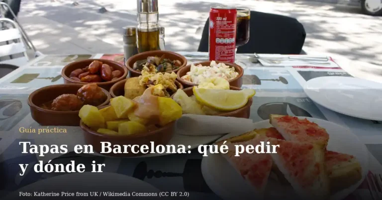 Tapas en Barcelona: qué pedir y dónde ir