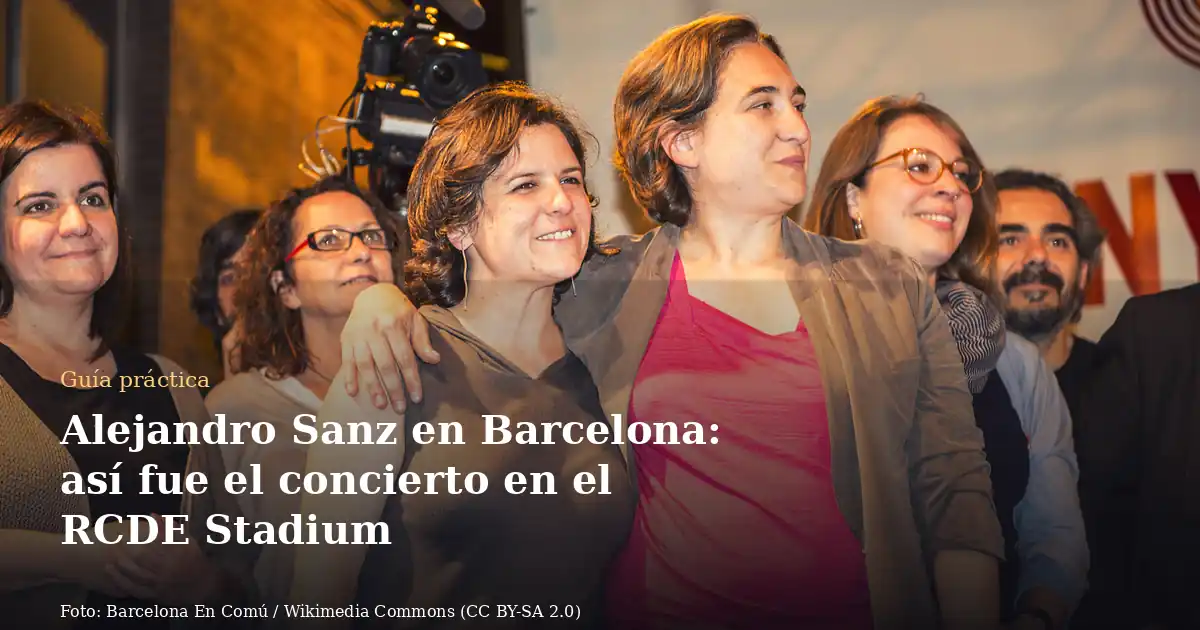 Alejandro Sanz en Barcelona: así fue el concierto en el RCDE Stadium